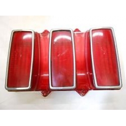 1969 Tail Lamp Lens Reproduction with Trim Rings
